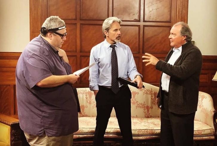 Gary Cole with production cast